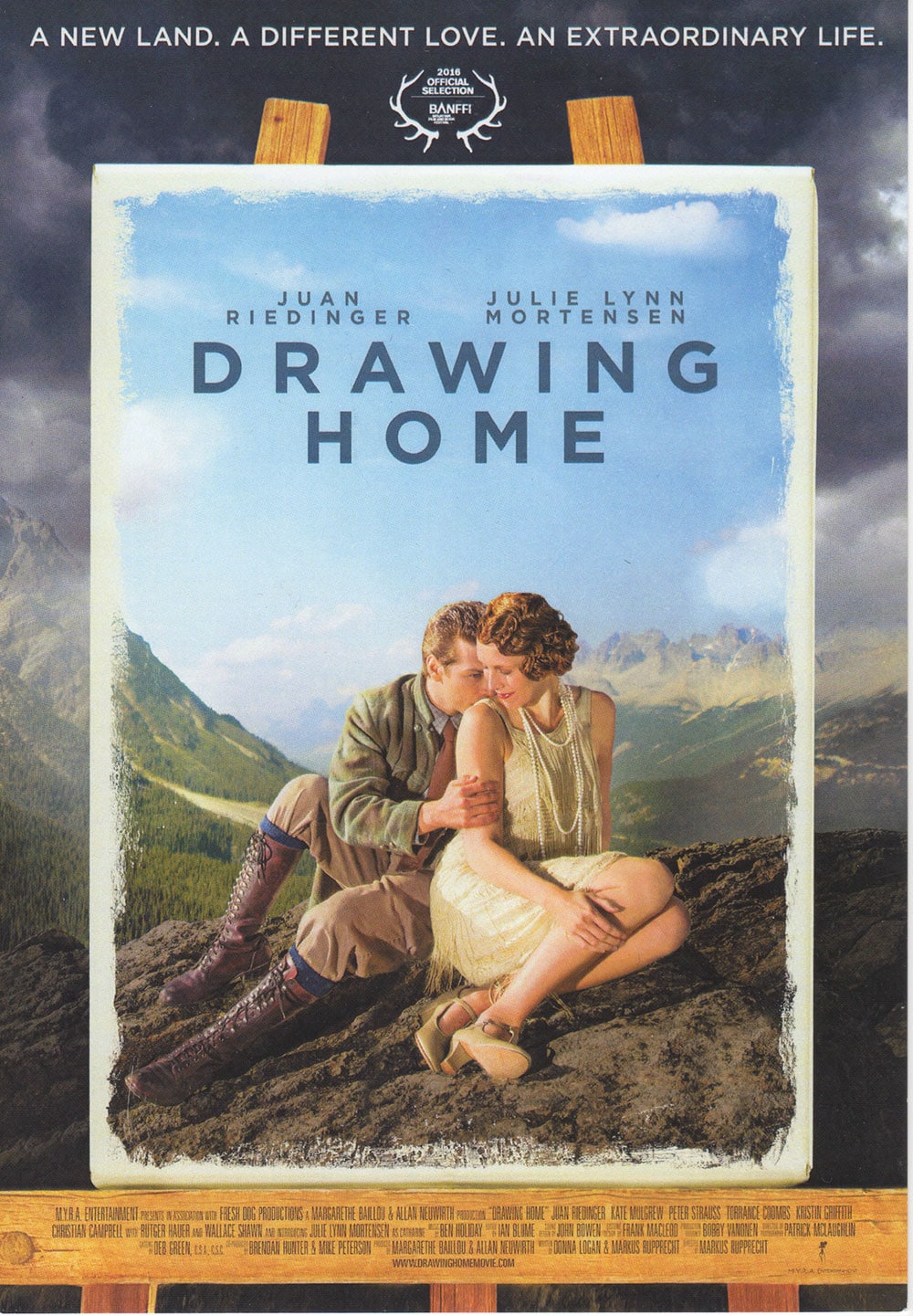 poster for the film "Drawing Home"